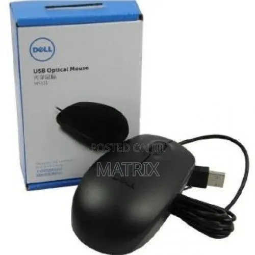 Dell USB Wired 3-Button Optical Mouse - 1
