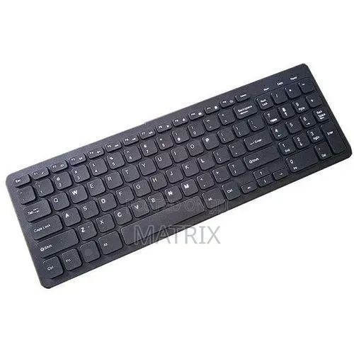 Wireless Keyboard and Mouse Set - Black - 1