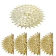 Gold Table Mats - Dozen - 2