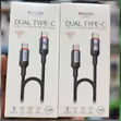 Yesido CA185 1.2m 240W Type-C to Type-C Cable - 1