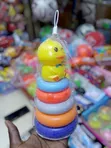 Stacking Rings Toy with Duck Topper - 2