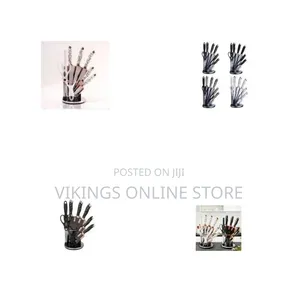 9-Piece Stainless Steel Kitchen Knife Set with Block