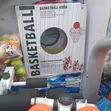 45cm Metal Basketball Ring with Net & Mounting Hardware - 2