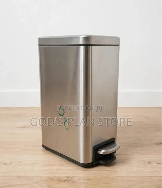 Pedal Step Dust Bins - Metallic - 1