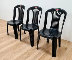 M 960 Plastic Side Chair - Black