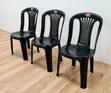 M 960 Plastic Side Chair - Black - 1