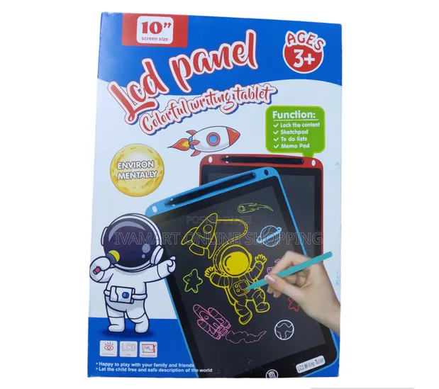 10" LCD Writing Tablet for Kids - 1