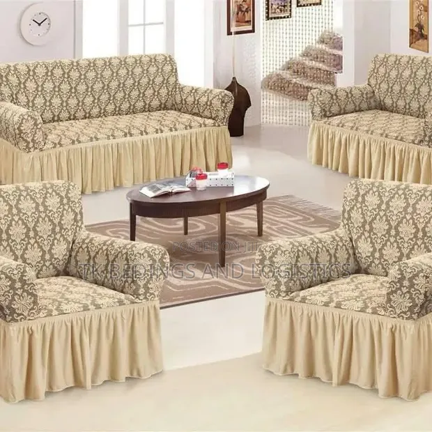 Velvet Sofa Covers (Set of 6) - 1