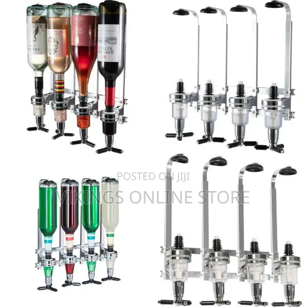 Beverage Bar Butler Drink Shot Dispenser Wall Mount - 1