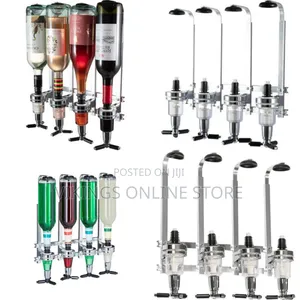 Beverage Bar Butler Drink Shot Dispenser Wall Mount
