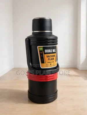 4 Litre Double Wall Vacuum Flask with Stainless Cap