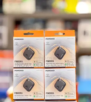 Porodo Findora Rechargeable Smart Tag with Real-Time Tracking