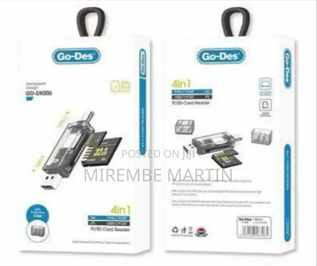 GD-DK006 4-in-1 Type-C/USB-A OTG Card Reader - 1