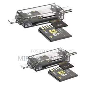 GD-DK006 4-in-1 Type-C/USB-A OTG Card Reader