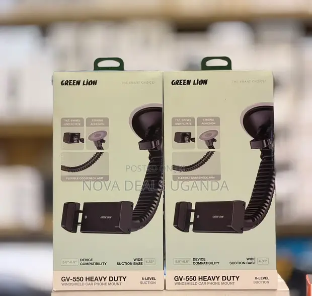 Green Lion GV-550 Windshield Car Phone Holder - 1