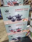King Aluminum Cooking Pot Set (7 Pieces) - 2