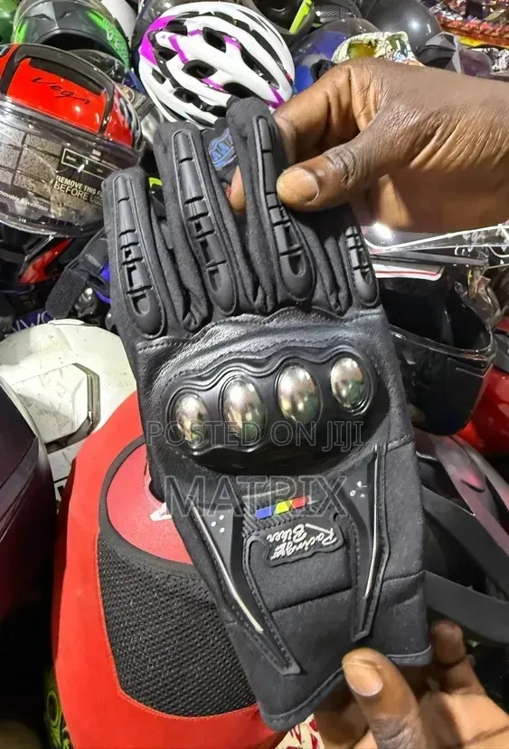 American Safety Biker Motorcycle Gloves - XL - 1