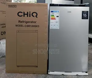 CHIQ 120 Liters Single Door Refrigerator - Silver