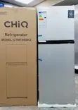 CHIQ 180 Liters Double Door Refrigerator - Silver - 2