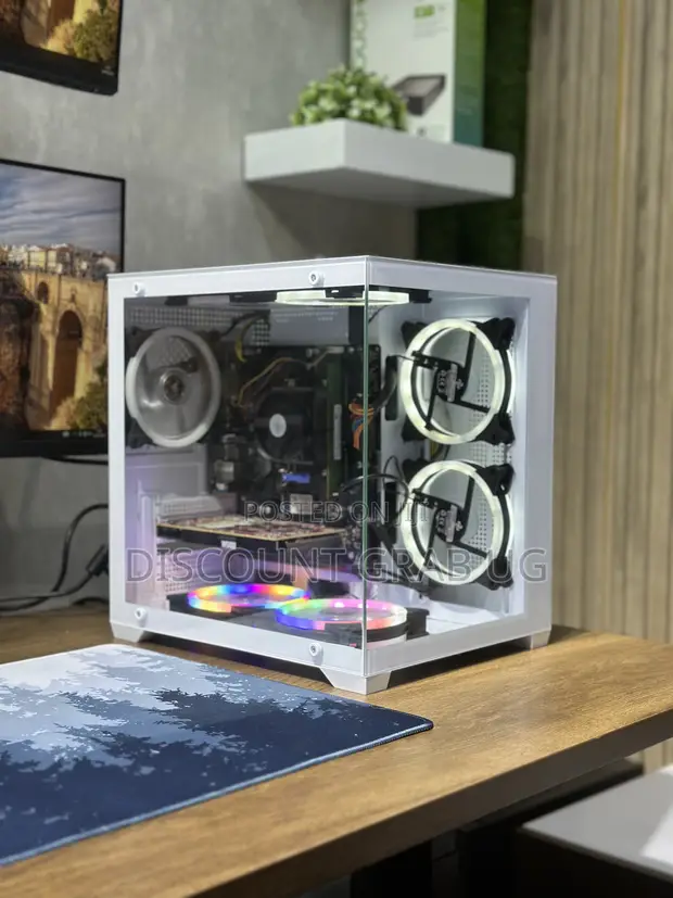 Custom Desktop Computer: AMD A8, 8GB RAM, 128GB SSD + 500GB HDD, 4GB Radeon - 1