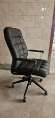 Executive Unique Design Pure Leather Office Chair - 2