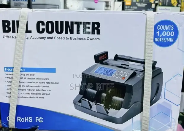 Multi Currency Bill Counter with Value Counting - 1