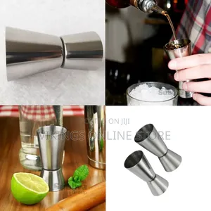 2-Piece Jigger Spirit Measure Cup (25/50ml)