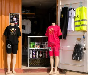 Aj Red T-Shirt and Short Set - XL
