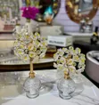 Decorative Crystal Dandelion Flower Tabletop Ornament - 2