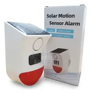 Infrared Solar Alarm Motion Detector