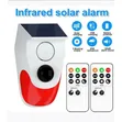 Infrared Solar Alarm Motion Detector - 2