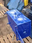 Single Lock Metallic Medium School Suitcase with Rollers - 3