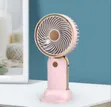 Portable Mini USB Handheld Fan - Pink - 2