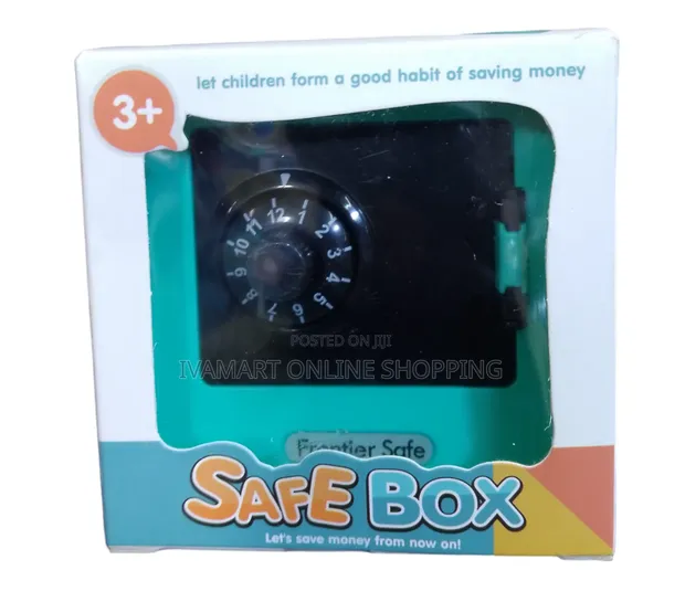 Mini Saving Safe Box Toy for Kids - 1