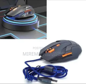 Wired Gaming Mouse - 6 Buttons, USB