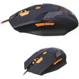 Wired Gaming Mouse - 6 Buttons, USB - 2