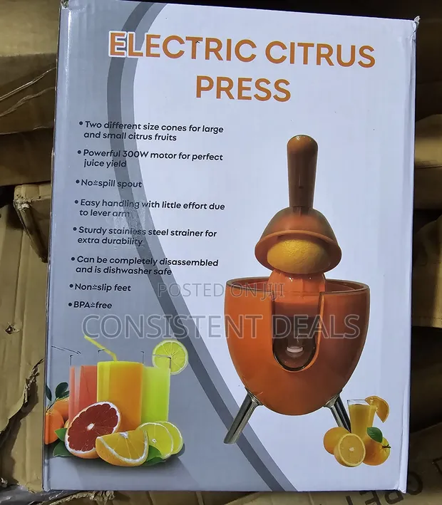 Juicy Electric Citrus Press 300W - 1