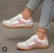 Livia Lifestyle Sneakers - White & Pink Colorblock - 2