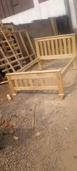 4x6 Dutch Wooden Bed Frame - 1