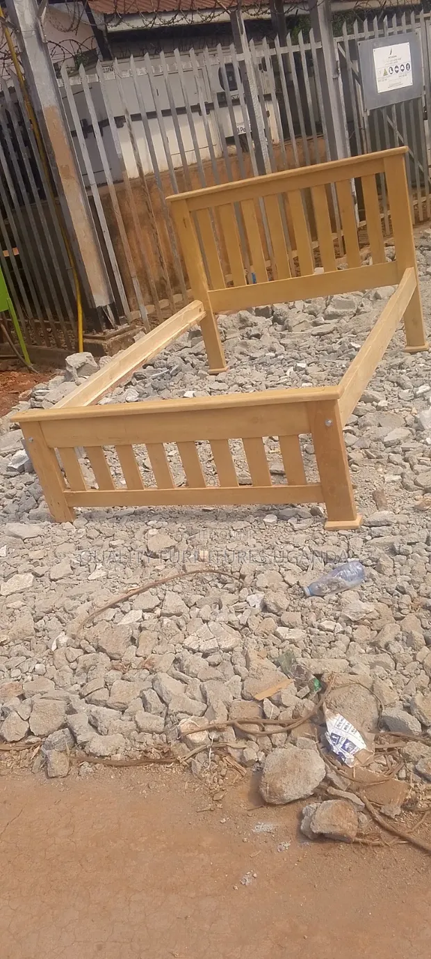 Queen Spindle Bed Frame - Brand New - 1