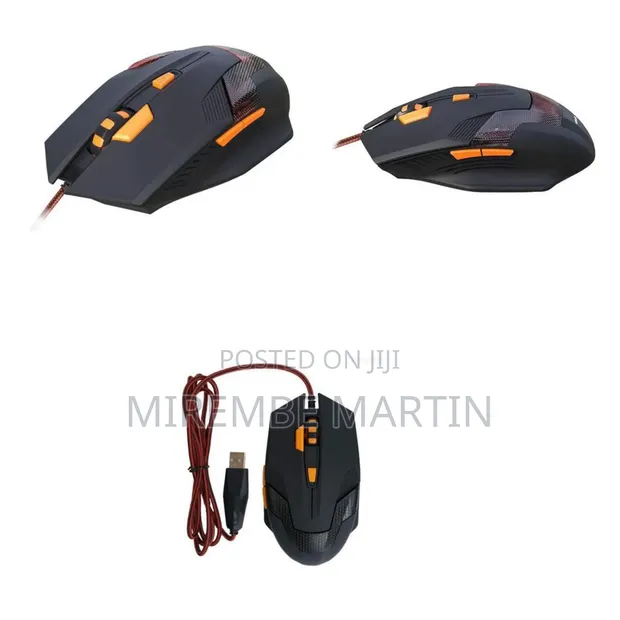 Wired Gaming Mouse - 6 Buttons, USB - 1