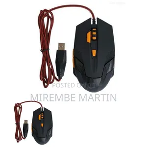 Wired Gaming Mouse - 6 Buttons, USB