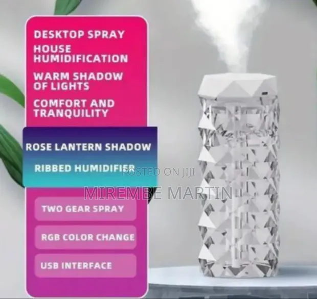 400ml Multi-Color Atmosphere Light Humidifier - 1