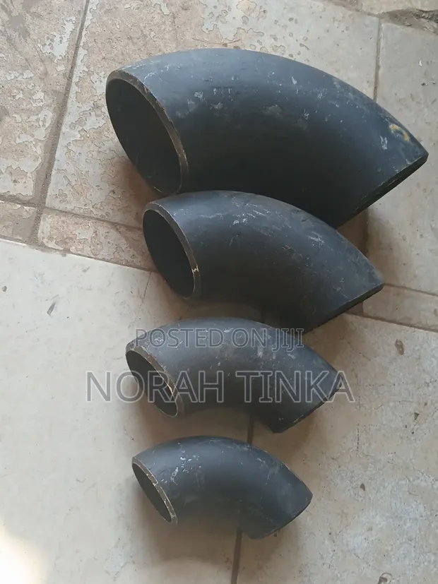 Black Elbows for Steam Pipes - 1