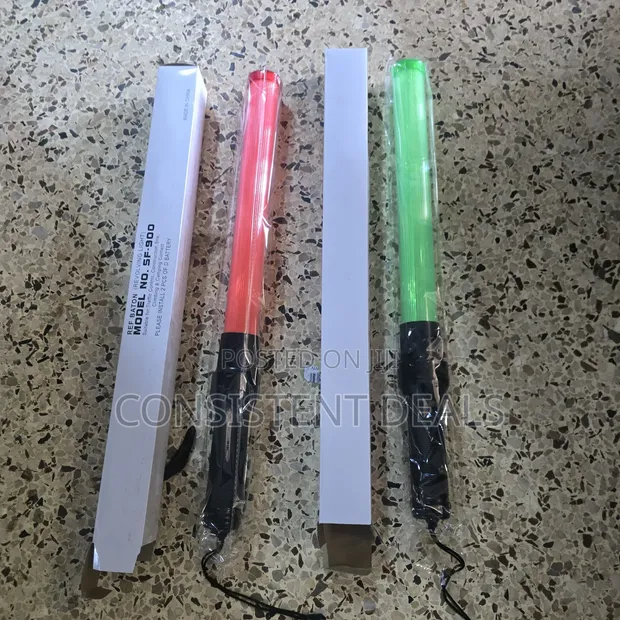 2 Pieces 21 Inch LED Traffic Safety Baton Light - 1