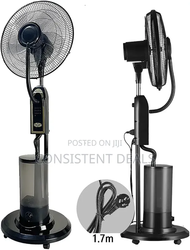 4walls Floor Standing Misting Spray Fan - 1