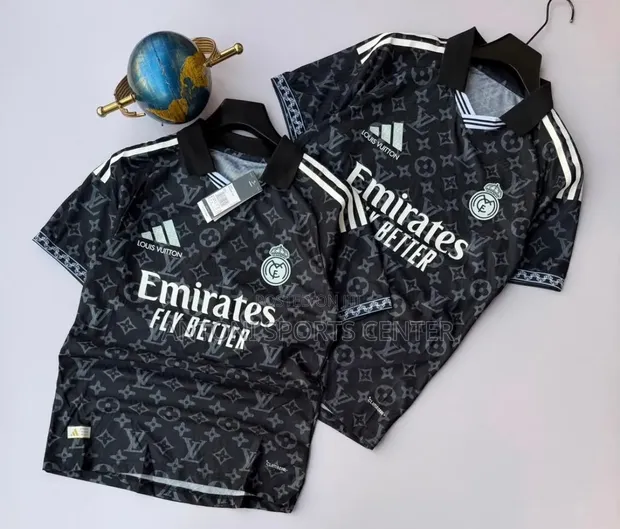 Madrid Black Club Jersey - 1