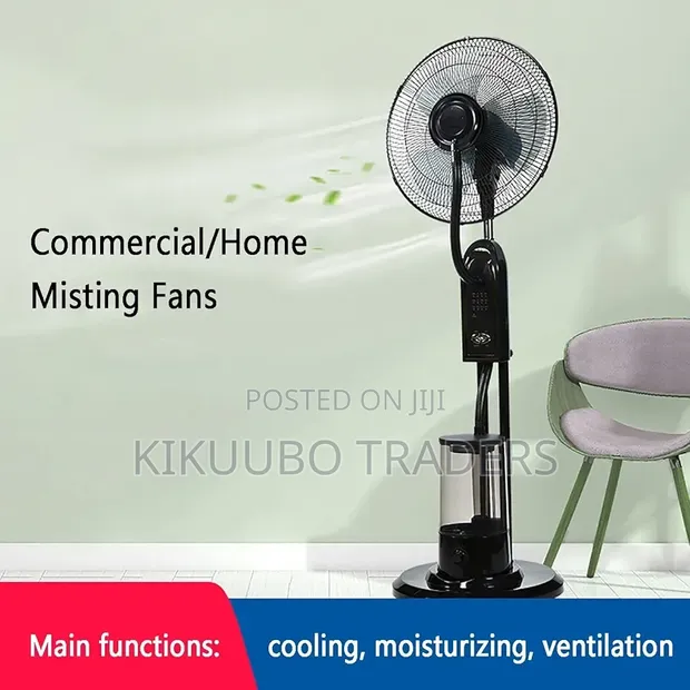A&Bt Standing Misting Fan with Remote - 1