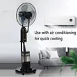 Globalstar GS-4039R 16-Inch Mist Standing Fan With Remote - 2