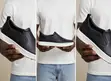 Original Ecco Smart Casual Leather Slip-On Shoes - 1